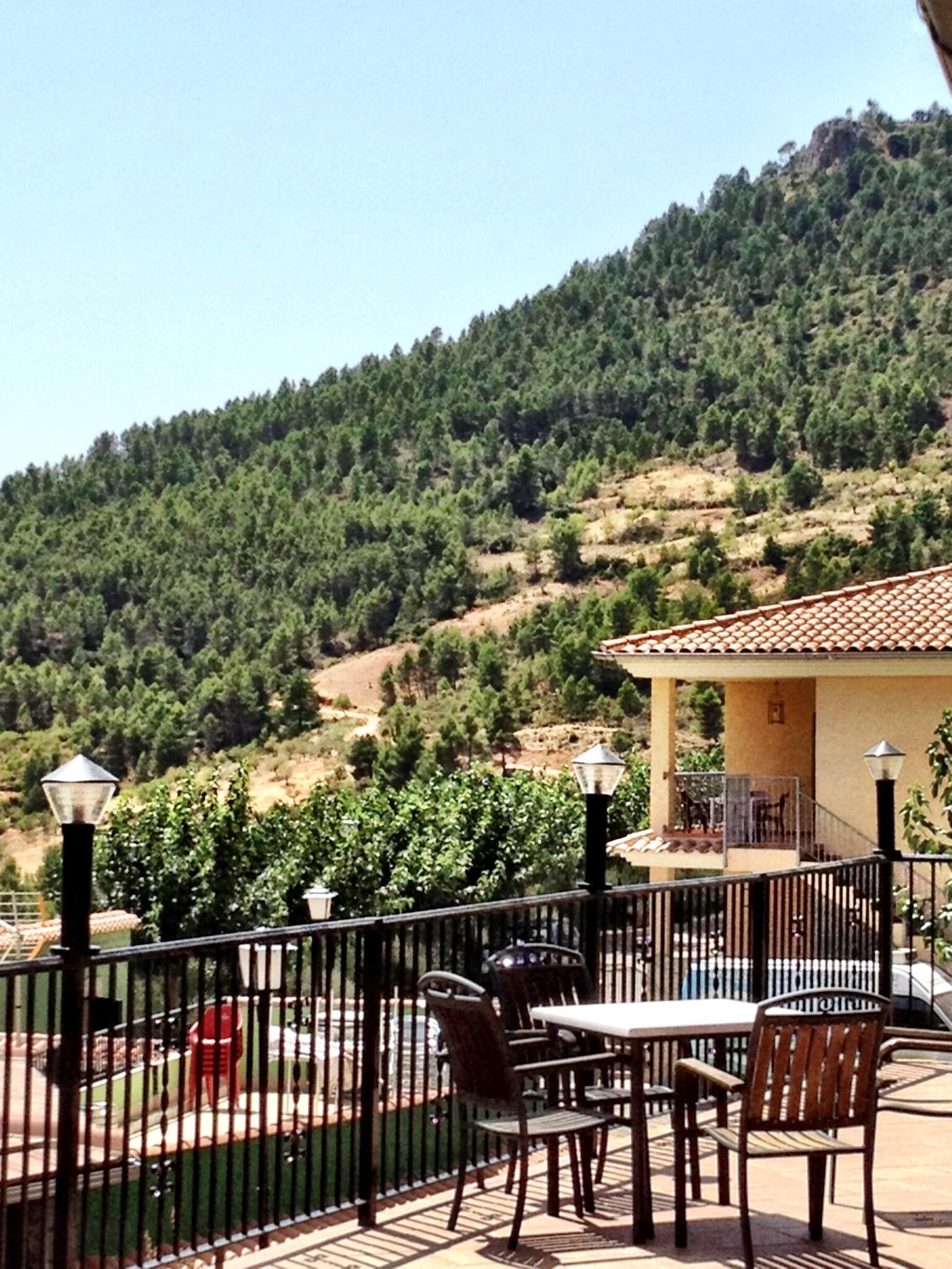 Voorkant van accommodatie