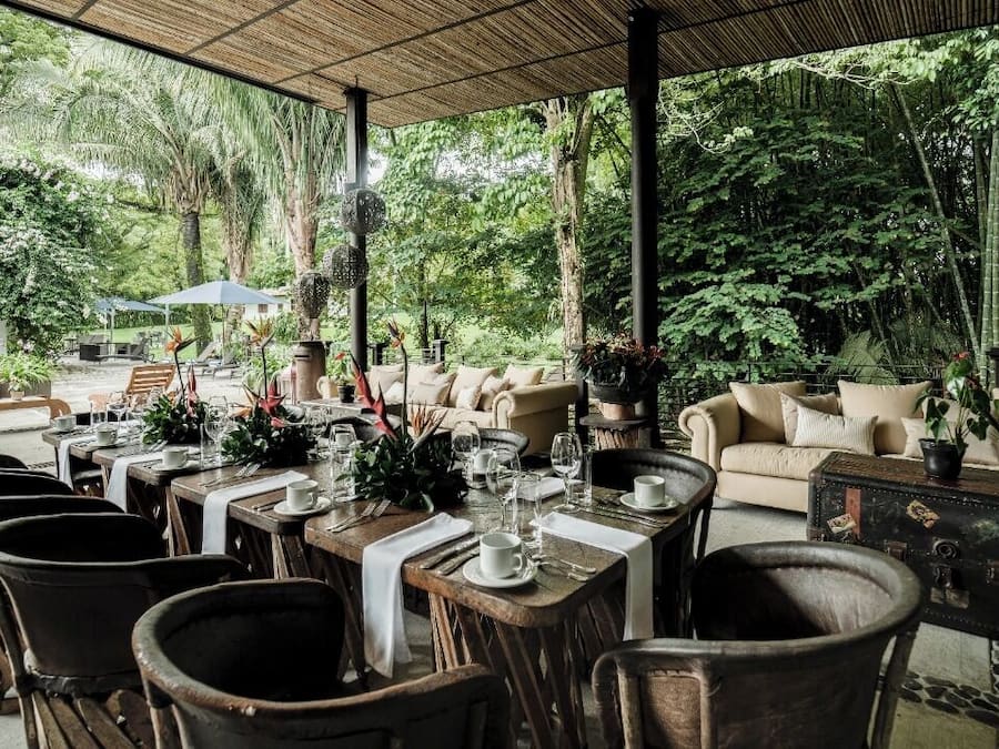 Der serveres morgenmad, frokost og aftensmad