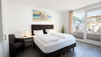 Deluxe-Apartment | 1 Schlafzimmer, hochwertige Bettwaren, Zimmersafe, kostenloses WLAN