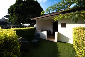 Standard Apartment, 1 Double Bed, Kitchen | Living area