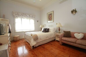 Premium bedding, individually decorated, individually furnished