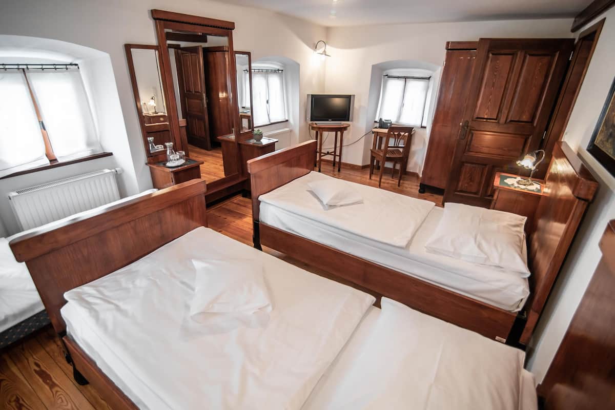 Traditionele Twin kamer | Een bureau, gratis wifi, beddengoed