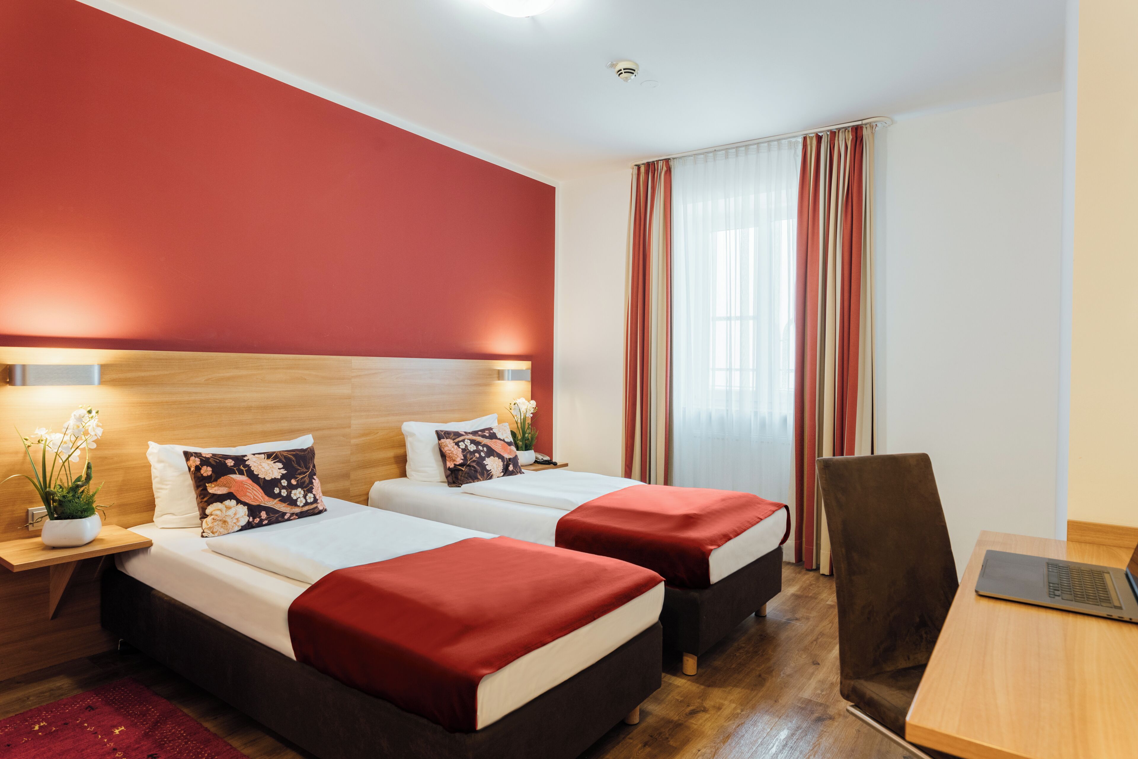 double or twin room | premium bedding, in-room safe, individually decorated