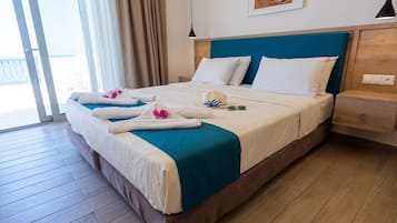 Premium bedding, individually furnished, desk, blackout curtains