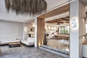 Sala de estar en el lobby