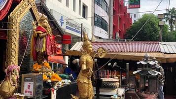 Majoituspaikan julkisivu