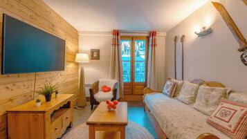 Appartement Familial, plusieurs chambres (Vallorcine Loriaz 14 ski in / ski out) | Vue de la chambre