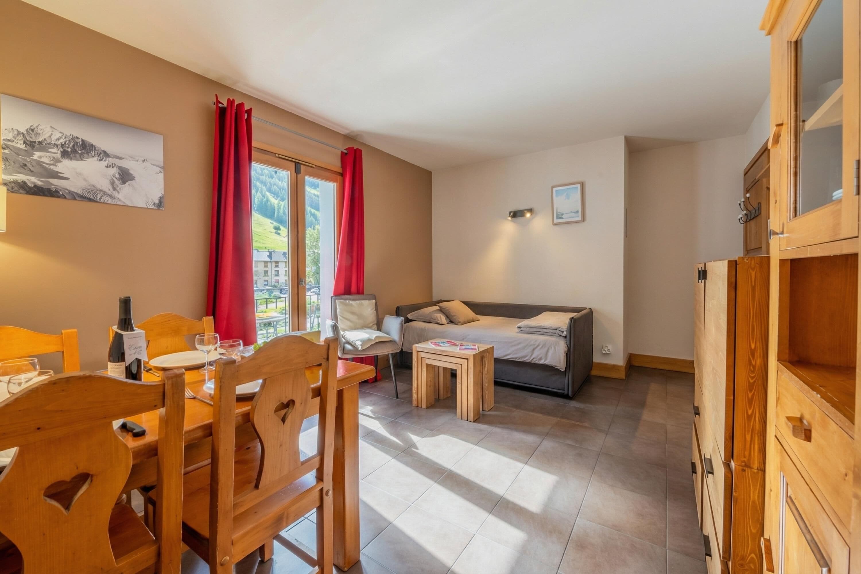 Familienapartment, Mehrere Schlafzimmer (Vallorcine Buet 31 ski in / ski out)