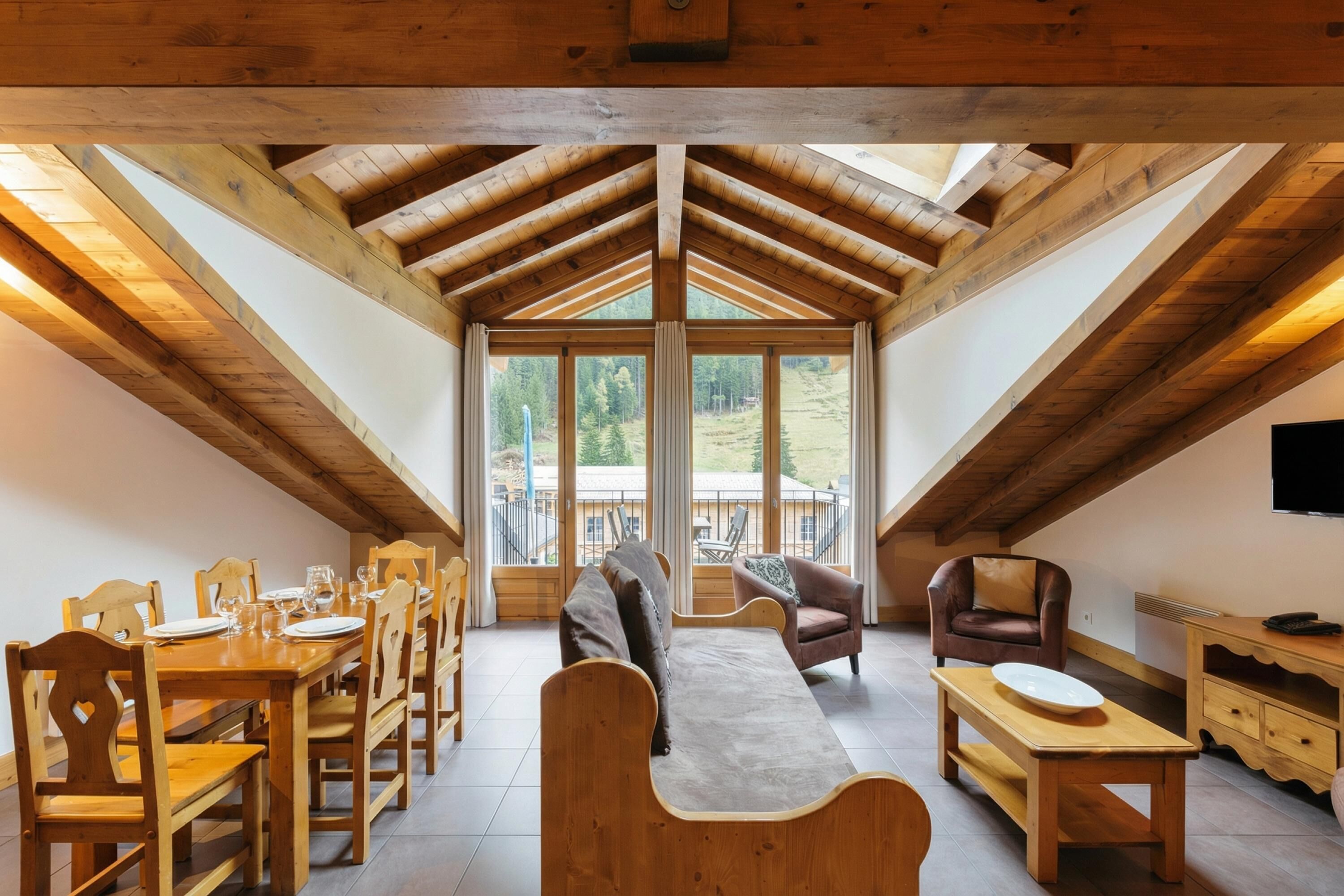 Appartement Familial, plusieurs chambres, 2 salles de bains (Vallorcine Loriaz 43 ski in / ski out) | Intérieur