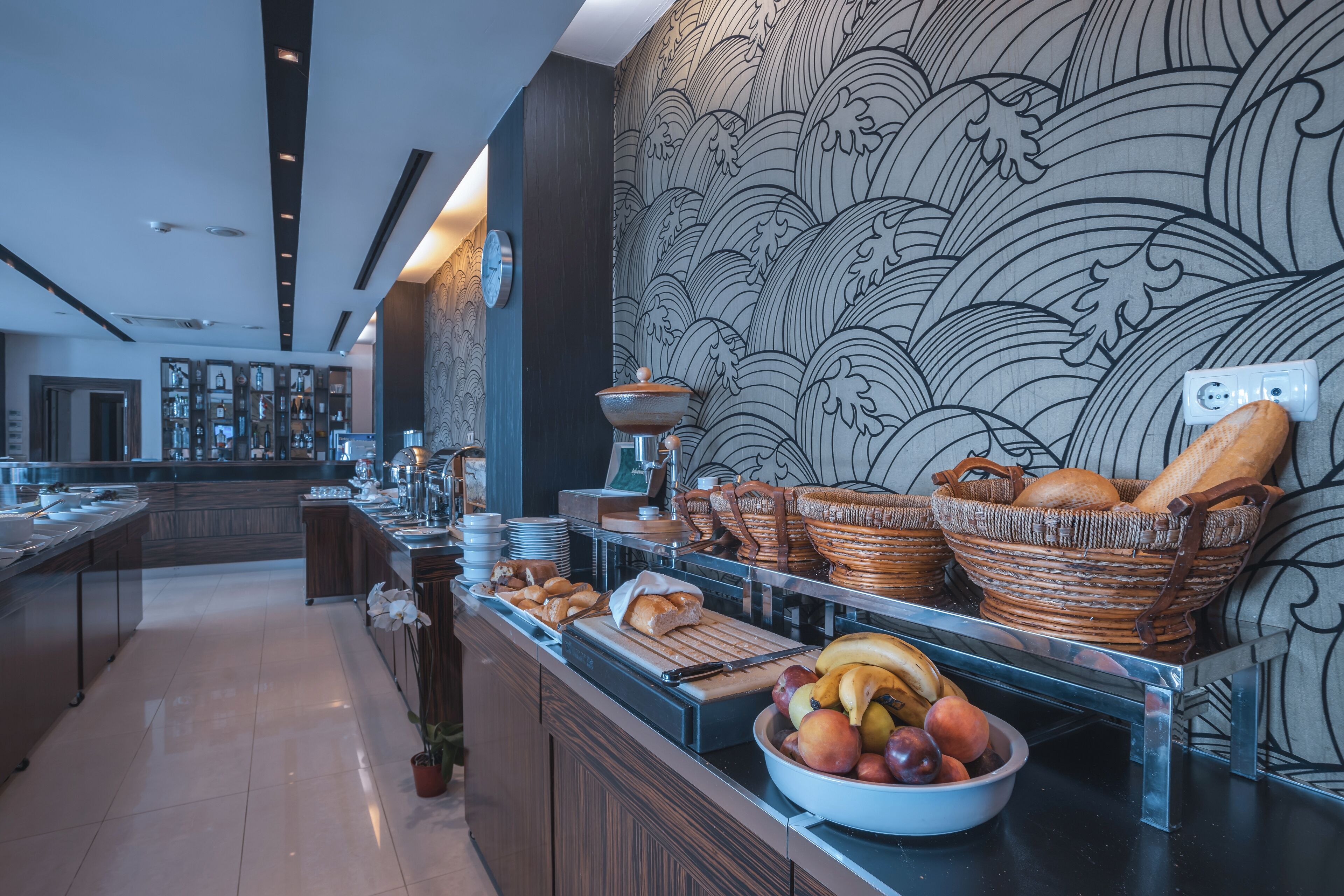 Dagelijks ontbijtbuffet (TRY 180 per persoon)