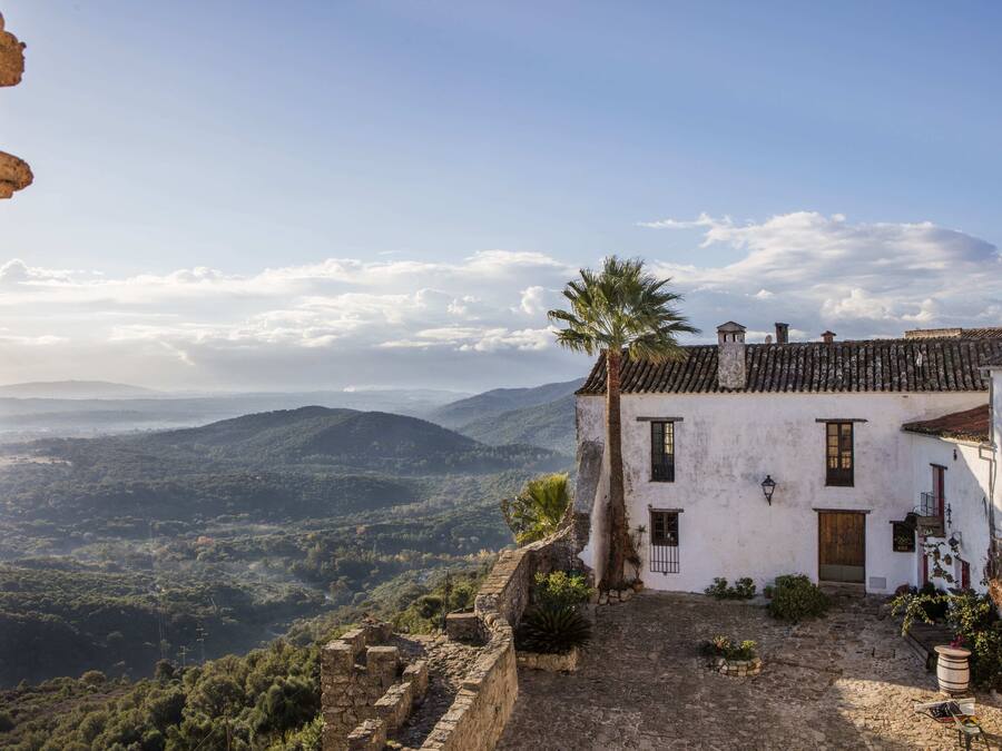 Uitzicht vanuit accommodatie