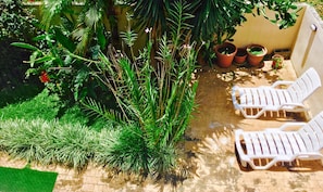 Junior-Suite, 1 King-Bett | Garten