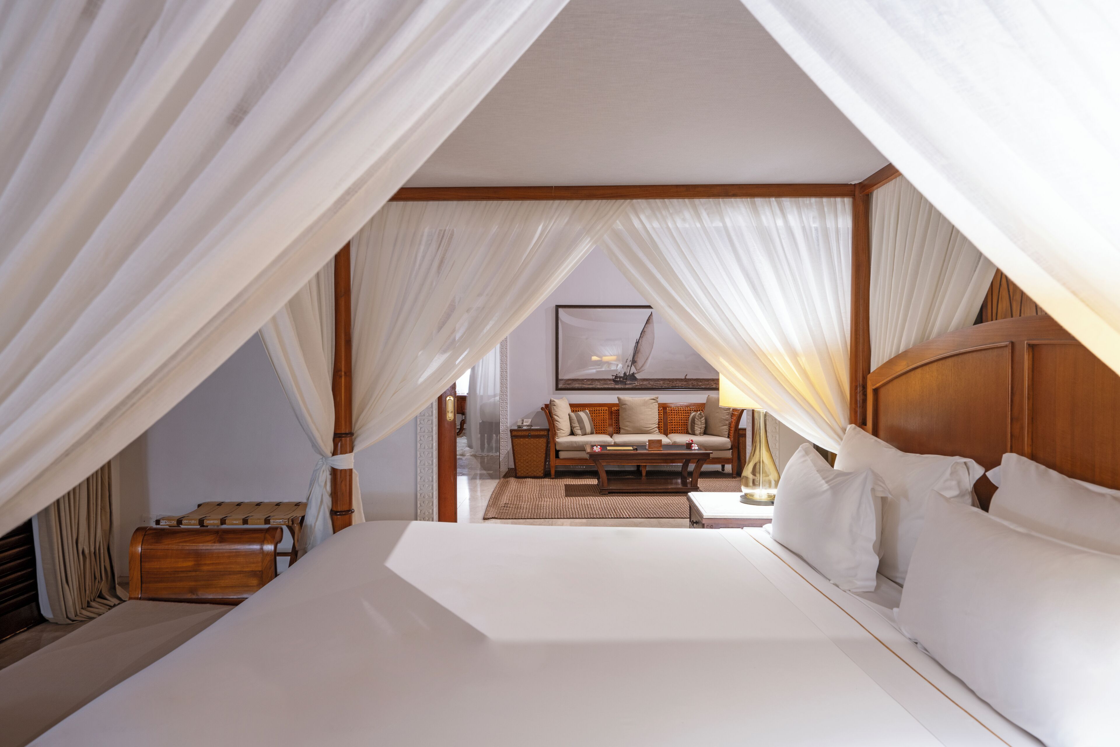 luxury villa | minibar, in-room safe, desk, blackout curtains