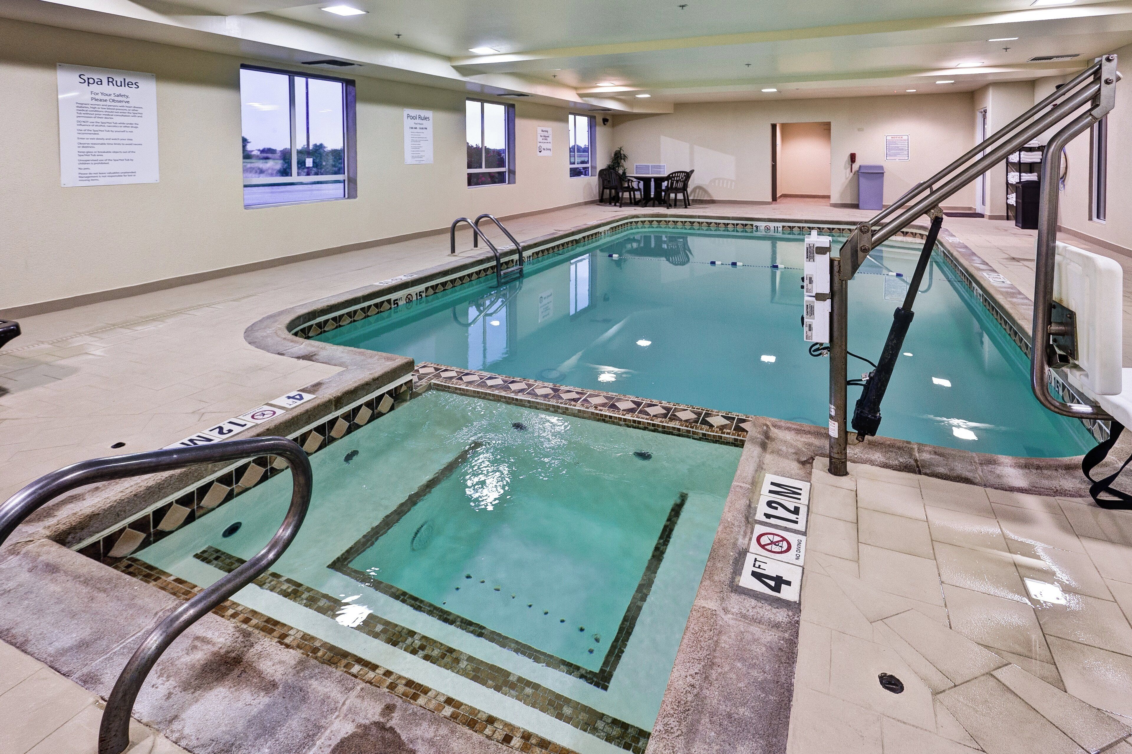 Piscine couverte