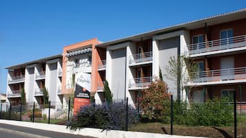Fassade der Unterkunft