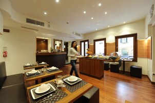 Daily buffet breakfast (EUR 12 per person)