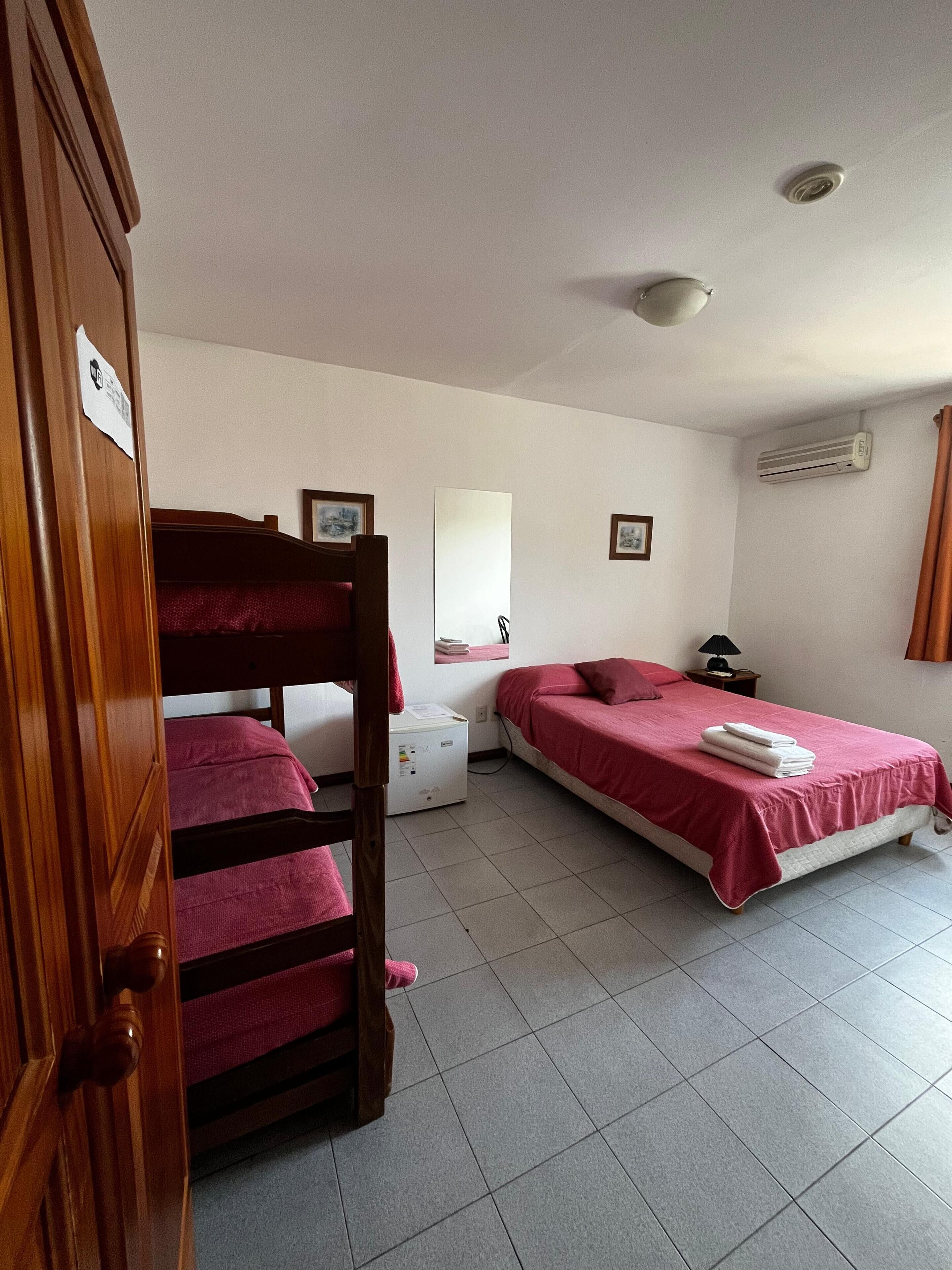 8 bedrooms, down comforters, minibar, individually decorated