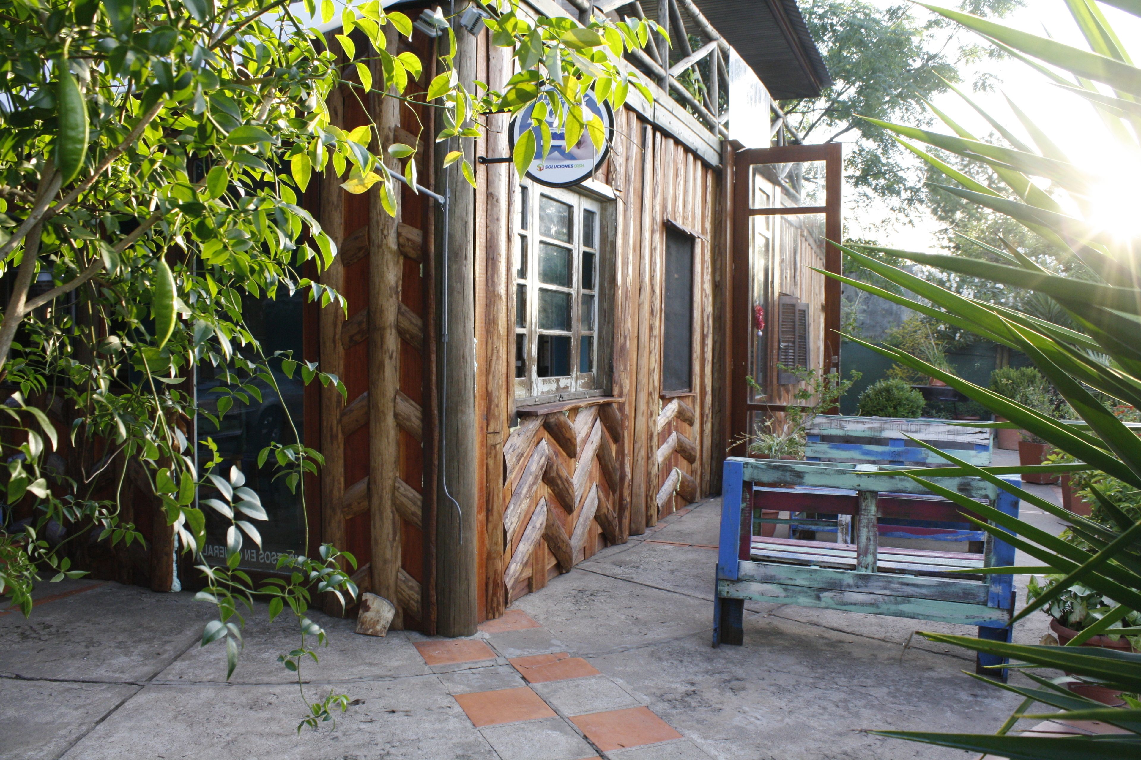 Voorkant van accommodatie