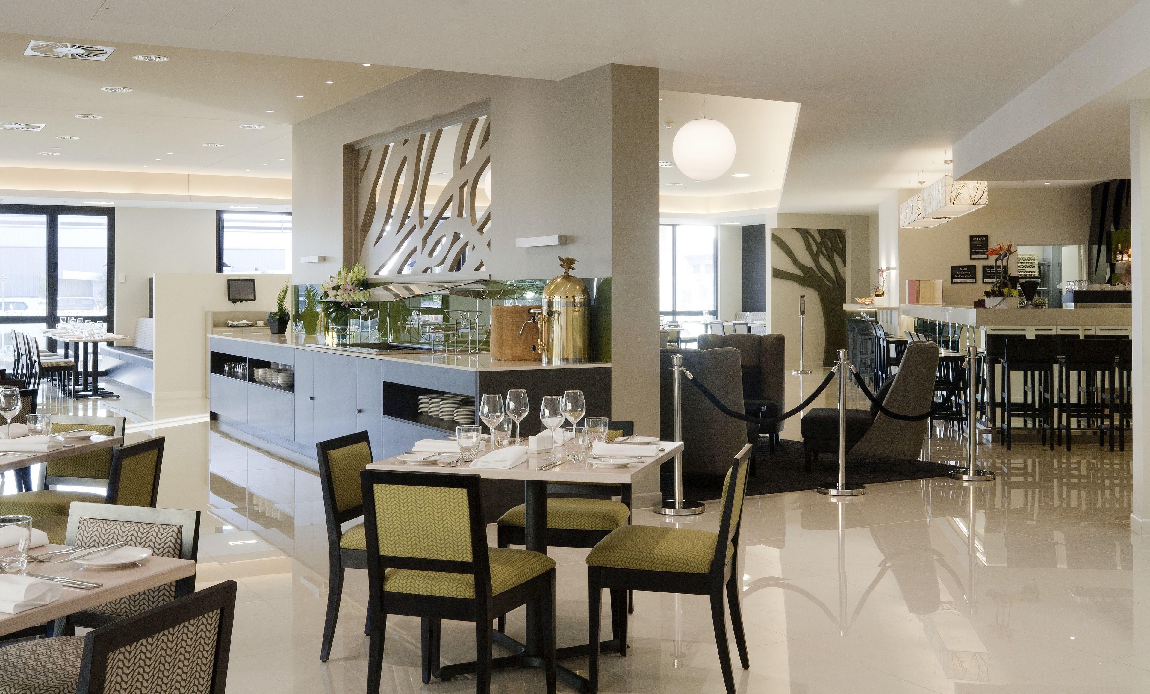 breakfast, lunch and dinner served