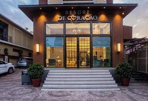 Façade de l’hébergement