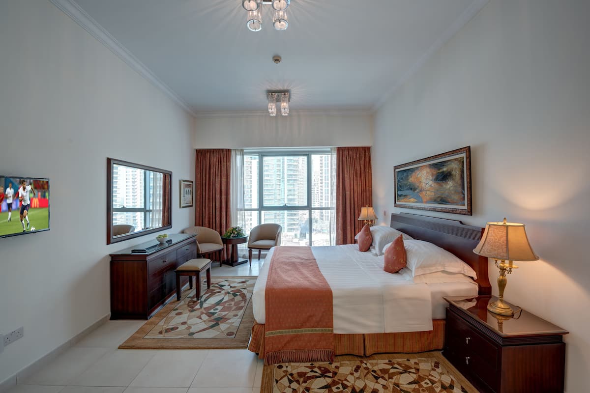 Căn hộ Deluxe, 2 phòng ngủ | 2 phòng ngủ, két bảo mật tại phòng, bàn