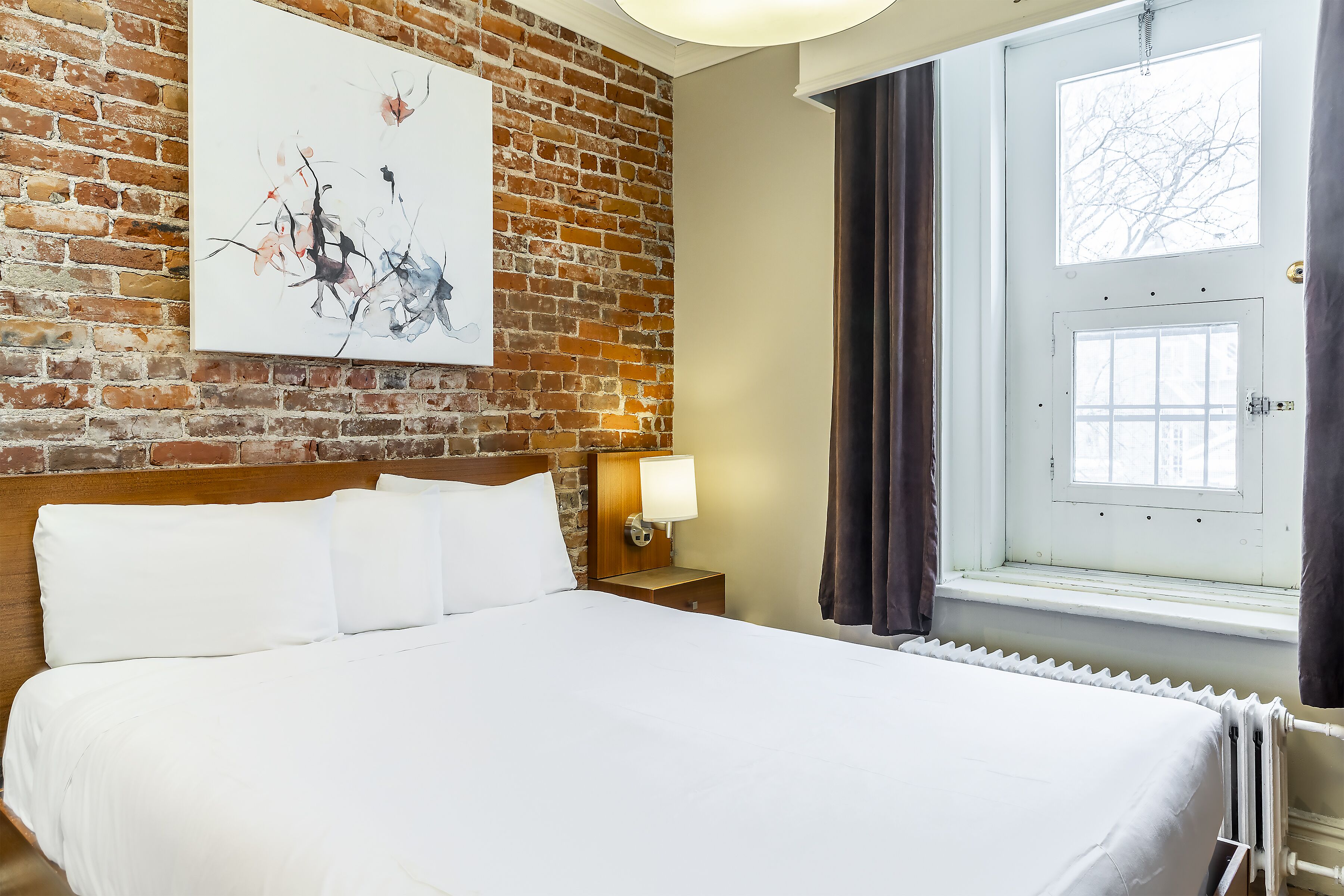 Desk, blackout curtains, iron/ironing board, free WiFi