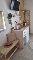 Double Room, Terrace, Sea View with parking | Roupas de cama premium, edredons de pluma, camas Select Comfort