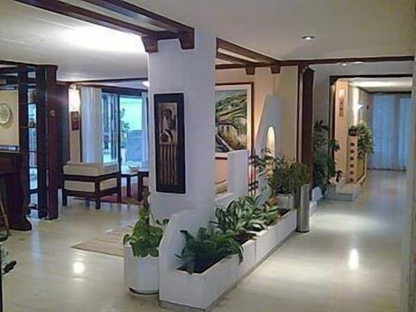 Sala de estar en el lobby