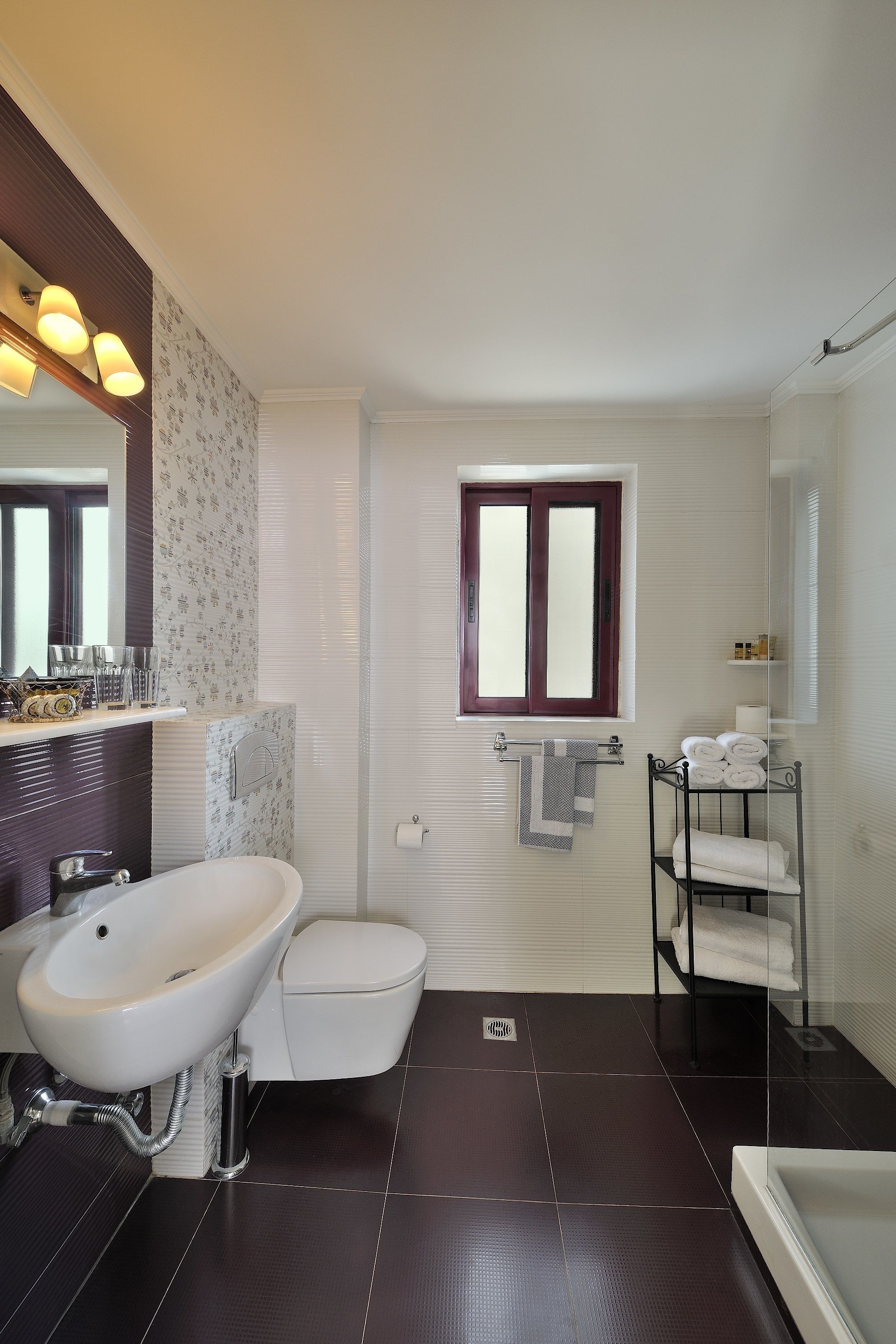 standard quadruple room, balcony | bathroom | shower, free toiletries, hair dryer, towels