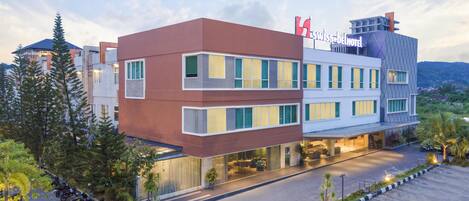 Fassade der Unterkunft