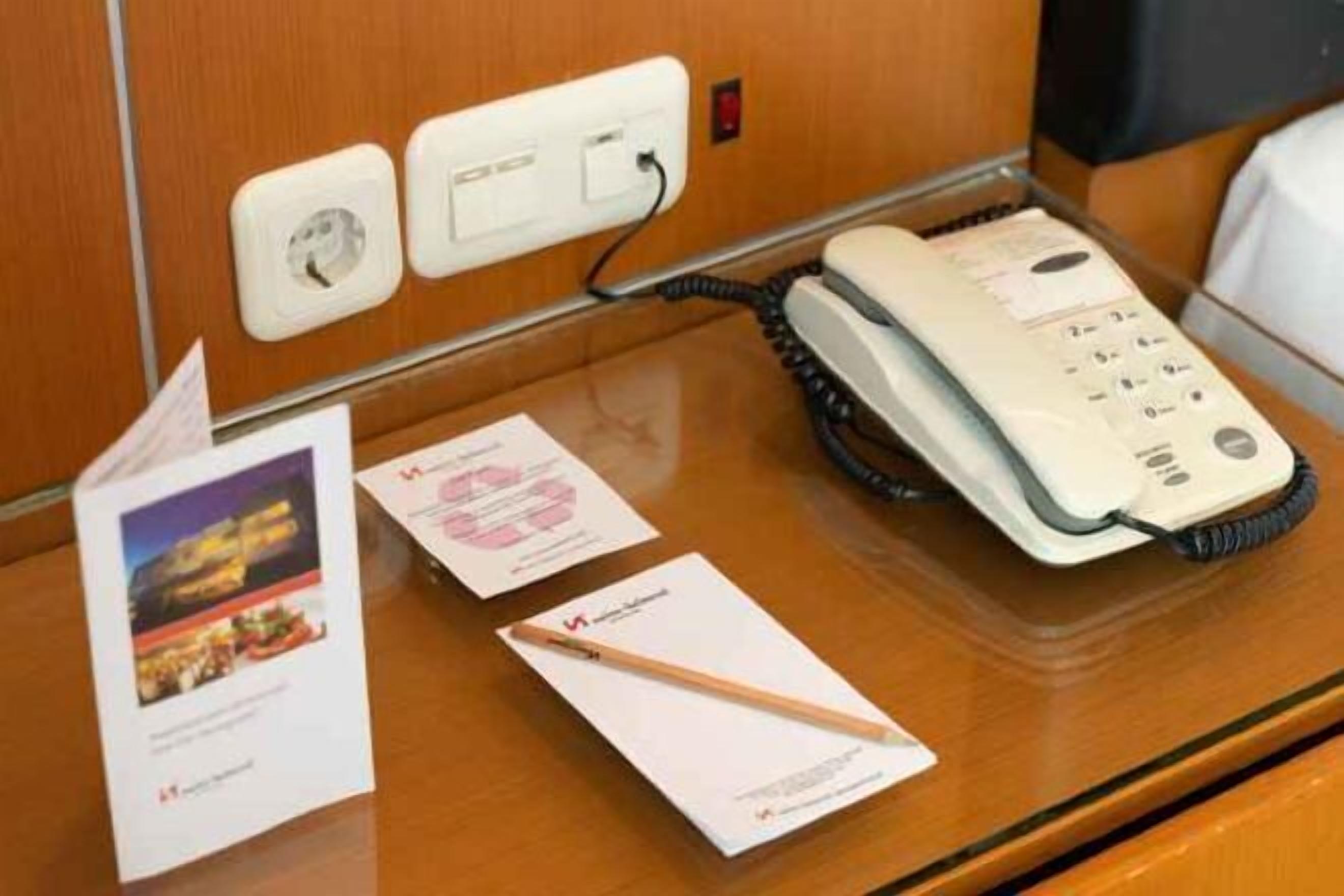 Shower, free toiletries, hair dryer, slippers