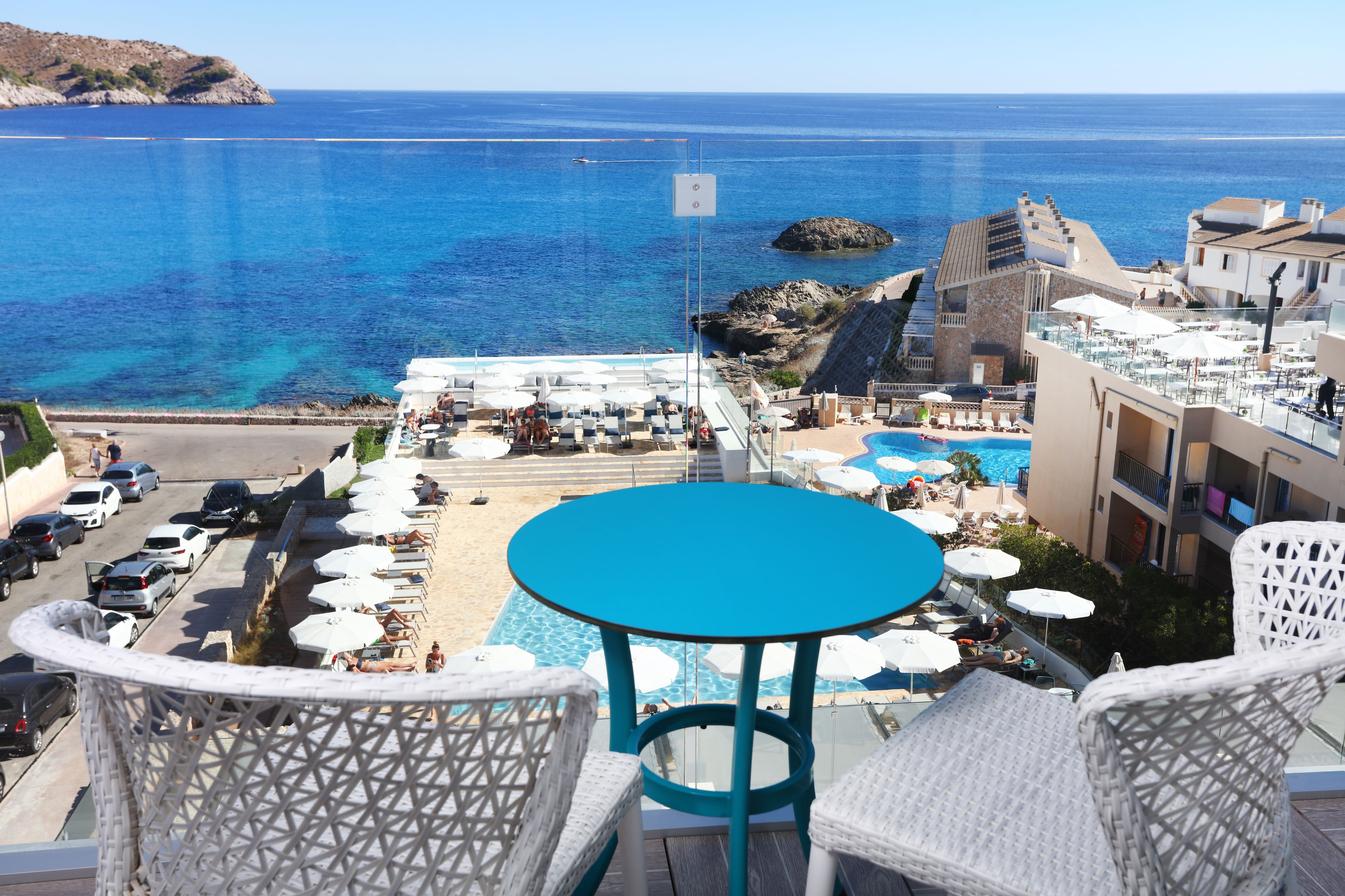 Vue sur la plage/l’océan