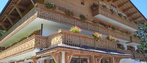 Fassade der Unterkunft