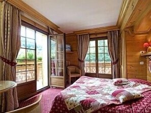 Double Room | In-room safe, desk, laptop workspace, free WiFi - Hôtel Les Sapins (La Clusaz)