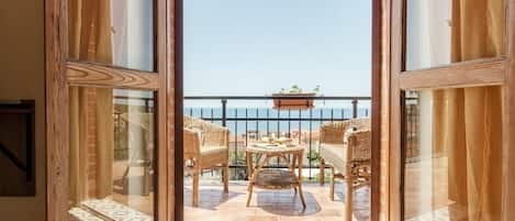 Tripla Executive | Vista del balcone