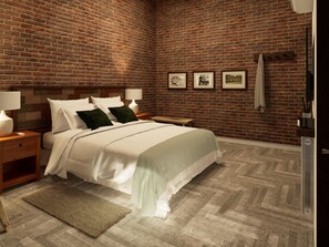 Caja de seguridad en la habitación y cortinas blackout