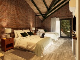 Classic Triple Room, Balcony, Mountain View | In-room safe, blackout drapes, rollaway beds, free WiFi