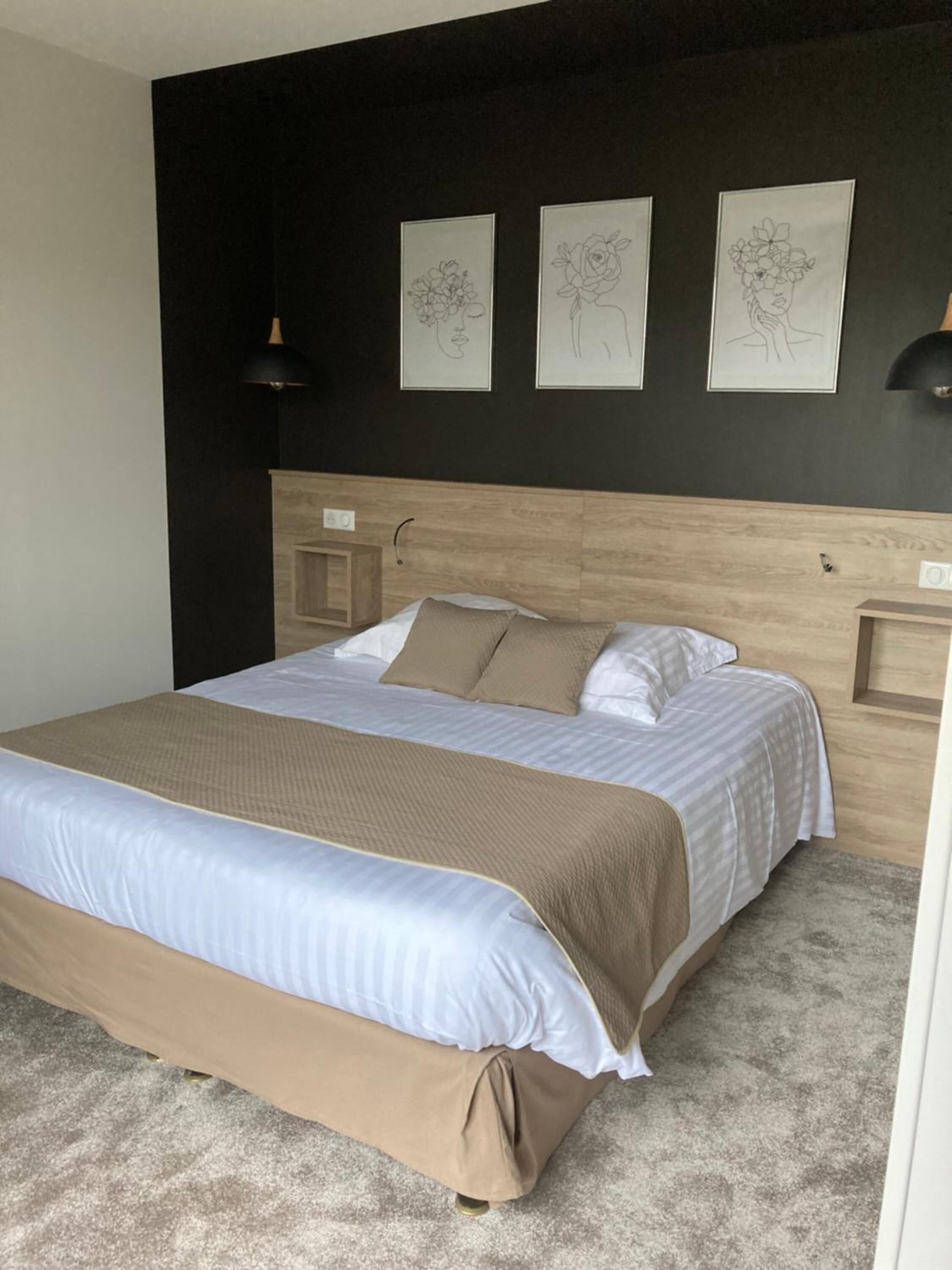 Desk, blackout drapes, iron/ironing board, free cribs/infant beds