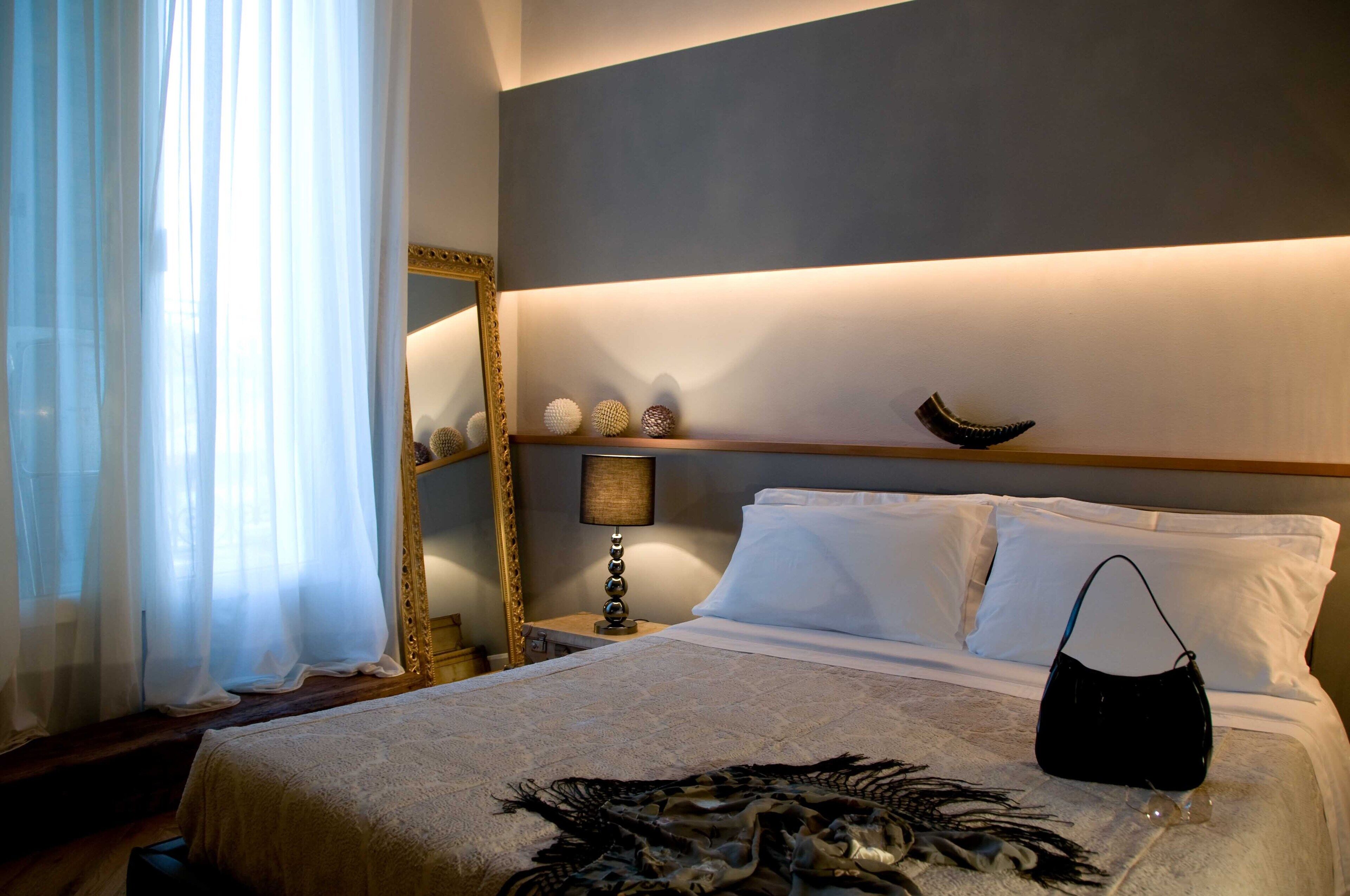 Chambre Supérieure, balcon, vue port