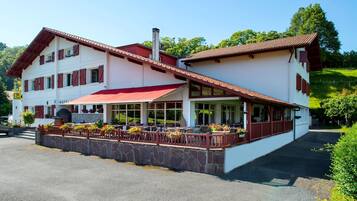 Voorkant van accommodatie