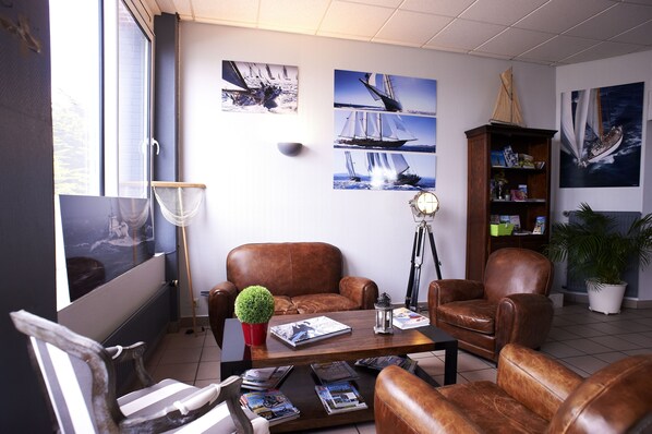 Lobby sitting area