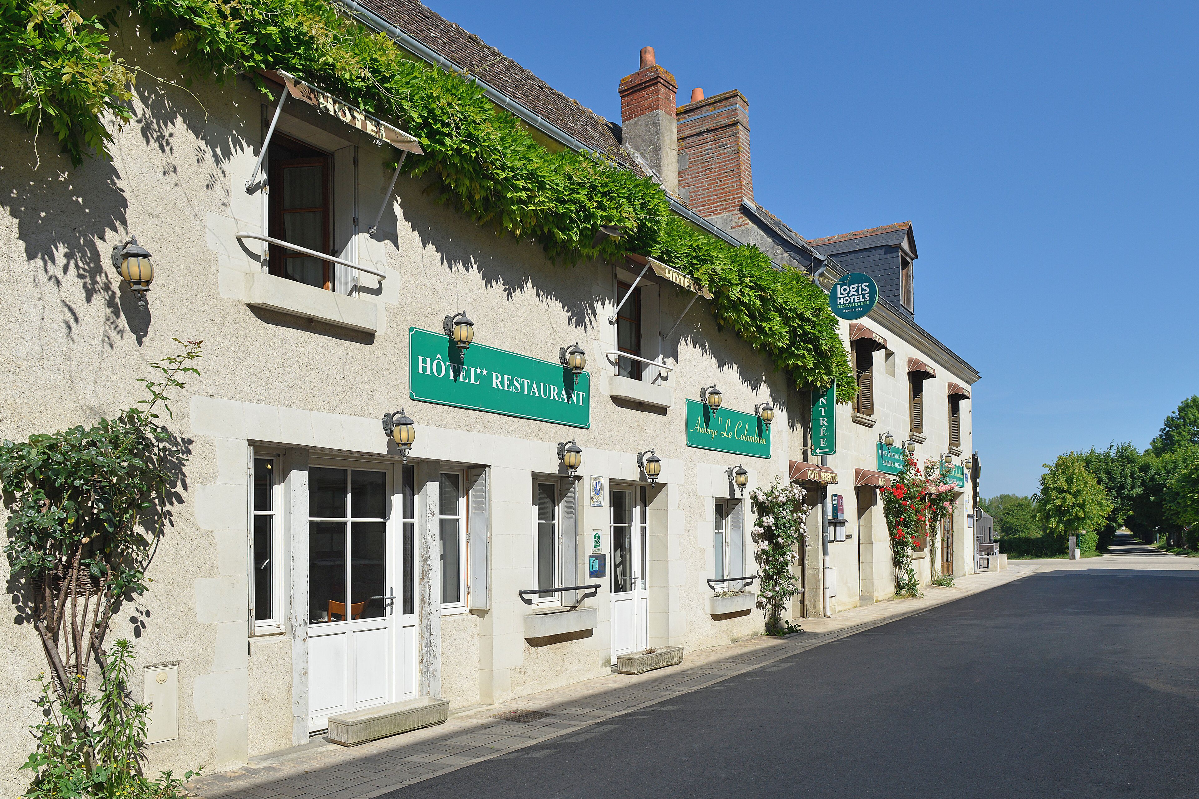 Façade de l’hébergement