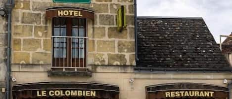 Façade de l’hébergement