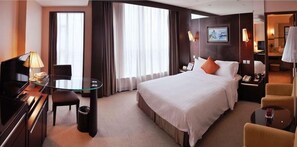 Premium bedding, down duvets, pillow-top beds, minibar