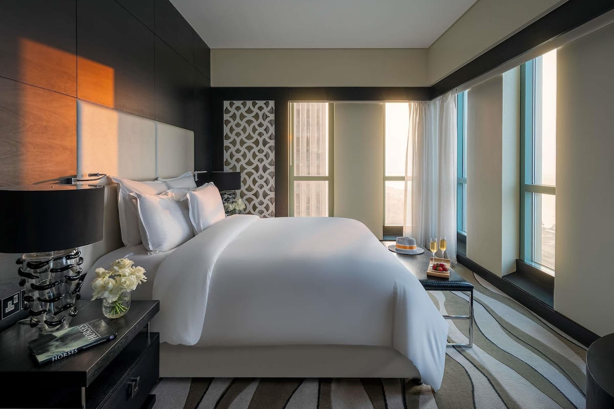 Opera Suite - Sea/City View, Club Millésime Access & Free Beach/Attractions Shuttle | Premium bedding, minibar, in-room safe, desk