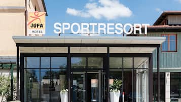 Fachada del alojamiento