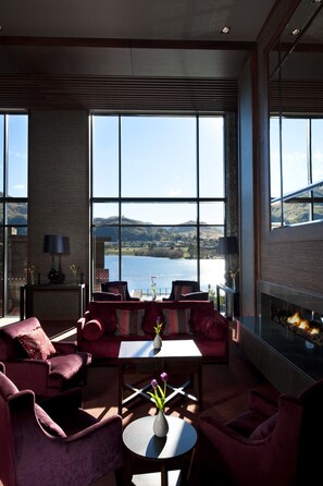 Sitteområde i lobbyen