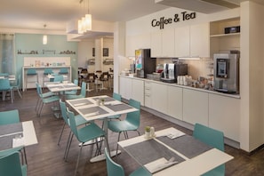 Daily buffet breakfast (EUR 15 per person)