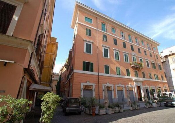 Voorkant van accommodatie