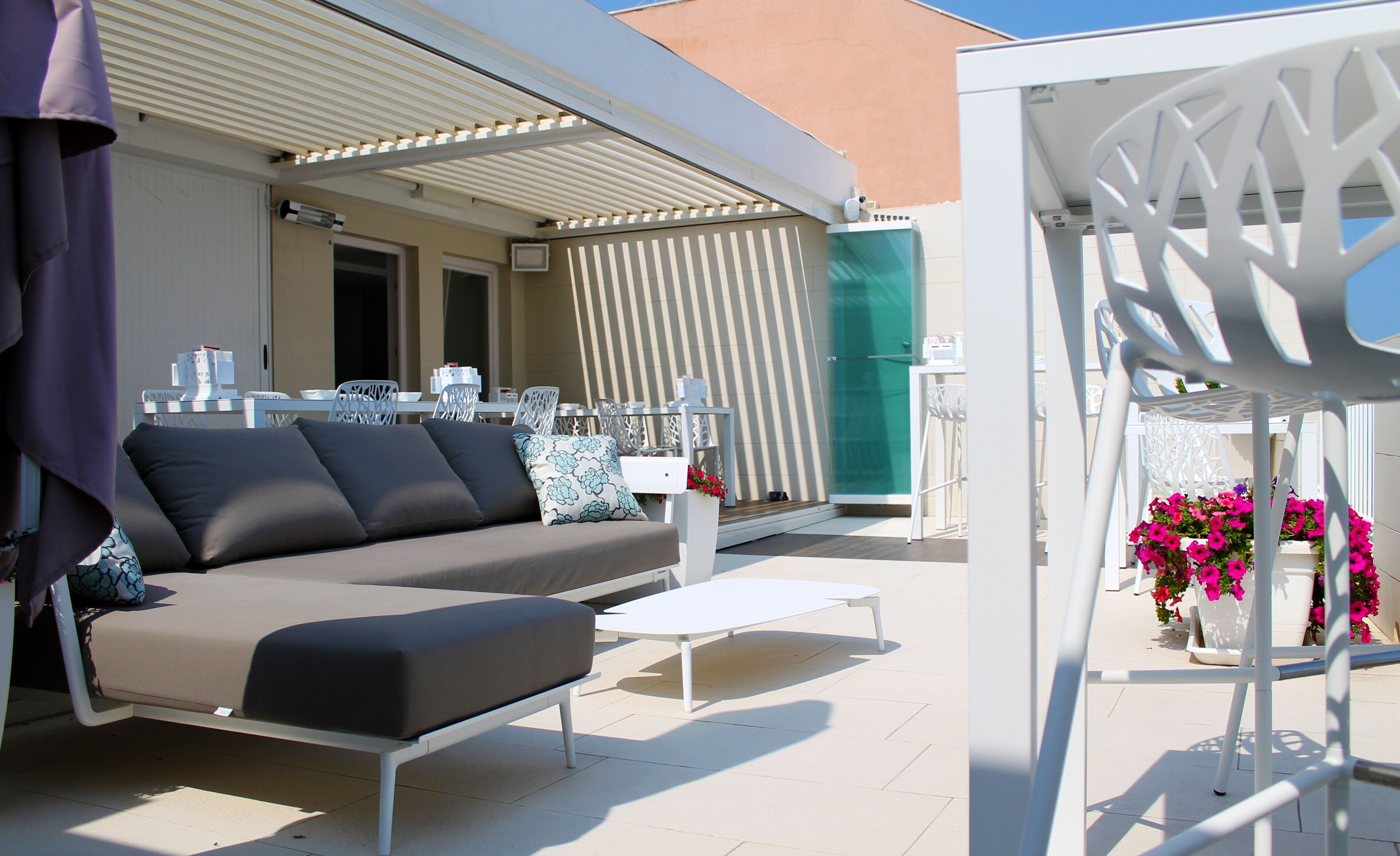 Façade de l’hébergement